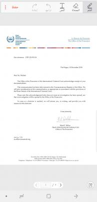 Statement press: The Office of the Prosecutor of the International Criminal Court in